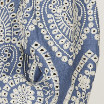 Sisters Point ( Dame ) - SISTERS POINT - GILMA-T DENIM BL | BLUSE DENIM BLUE