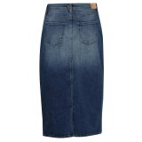 Pulz Jeans ( Dame )  - PULZ - PZKATJA HW SK | NEDERDEL DARK BLUE
