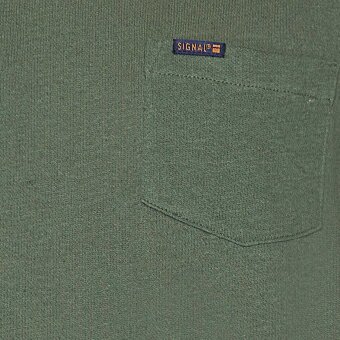 Signal - Signal - Uffe linen | T-shirt Bottle Green