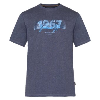 Signal - Signal - Urban print | T-shirt Marineblå Melange