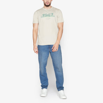 Signal - Signal - Urban print | T-shirt Ecru Melange