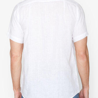Signal - Signal - Therkel linen/cotton | K/Æ Skjorte White