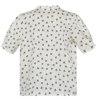 Sisters Point ( Dame ) - SISTERS POINT - GIRPA-SS | SKJORTE CREAM/BLACK