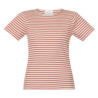Sisters Point ( Dame ) - SISTERS POINT - EIKE-SS.STR | T-SHIRT CREAM STRAWBERRY