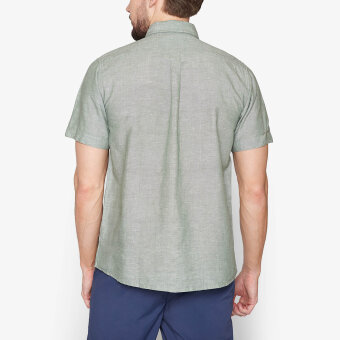 Signal - Signal - Therkel linen/cotton | K/Æ Skjorte Bottle Green