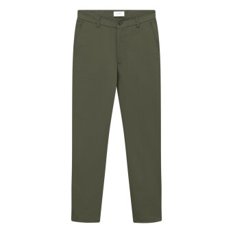 LES DEUX - Les Deux - Como reg cotton pants | Bukser Olive Night