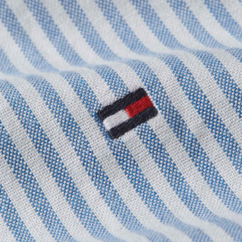 Tommy Hilfiger  - Tommy Hilfiger - Heritage oxford stri. shirt | Skjorte Blue stripe