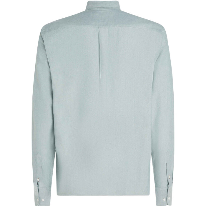 Tommy Hilfiger  - Tommy Hilfiger - Solid heritage oxford shirt | Skjorte Ornament Green