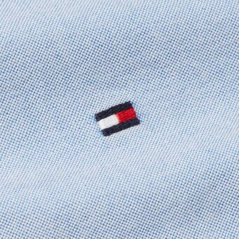 Tommy Hilfiger  - Tommy Hilfiger - Solid heritage oxford shirt | Skjorte 0GY BLÅ