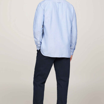 Tommy Hilfiger  - Tommy Hilfiger - Solid heritage oxford shirt | Skjorte 0GY BLÅ