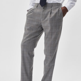 Matinique - Matinique - Weller pleat pants | Habitbuks Silver Sag