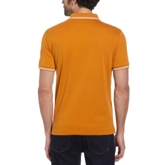 Penguin - Icon tipped | Polo T-shirt Sudan Brown