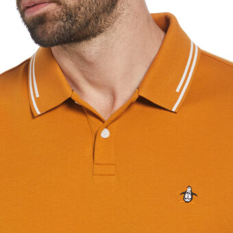 Penguin - Icon tipped | Polo T-shirt Sudan Brown