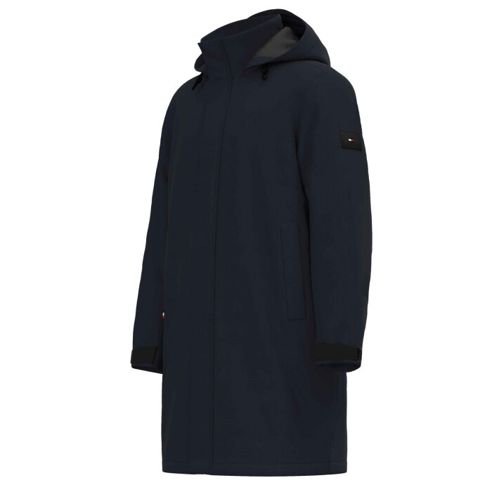 Tommy Hilfiger  - Tommy Hilfiger - TH tech padded parka | Vindjakke Desert Sky