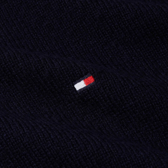 Tommy Hilfiger  - Tommy Hilfiger - Lambswool crew neck | Strik Desert Sky