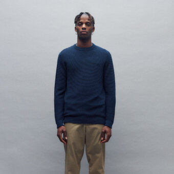 Solid - Solid - Valencia sweater | Strik Insignia Blue