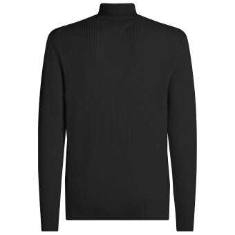 Tommy Hilfiger  - Tommy Hilfiger - Rib cooton zip | Cardigan Dark grey