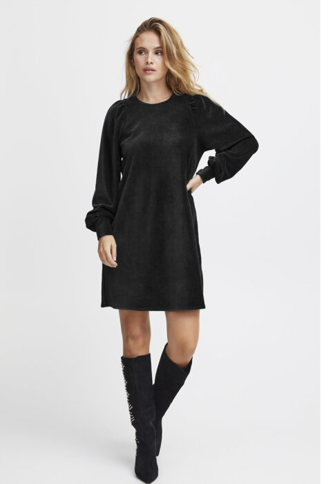 Pulz Jeans ( Dame )  - PULZ - PZCAMILIA DRESS | KJOLE BLACK BEAUTY