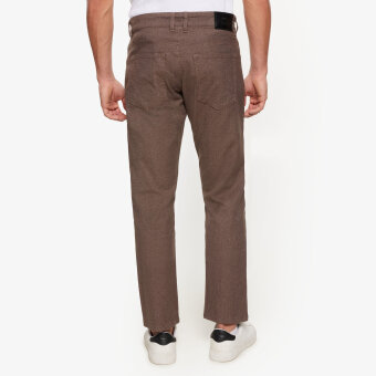 Signal - Signal - Odam wool look pants | Jeans Chocolat Brown