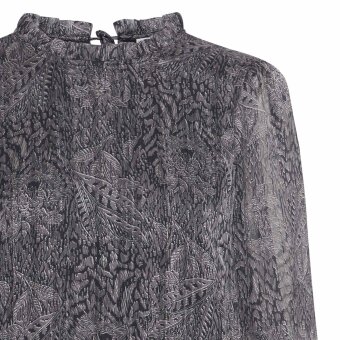 Pulz Jeans ( Dame )  - PULZ - PZMEGGY BLOUSE | SKJORTE IRISH CREAM FEATHER