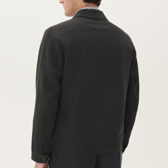 Matinique - Matinique - Edward jacket | Overshirt Drak Grey Melange