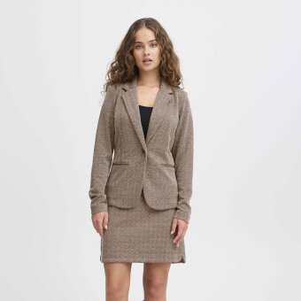 ICHI ( Dame ) - ICHI - IHKATE JACQUARD SK5 | NEDERDEL JAVA ALMOND