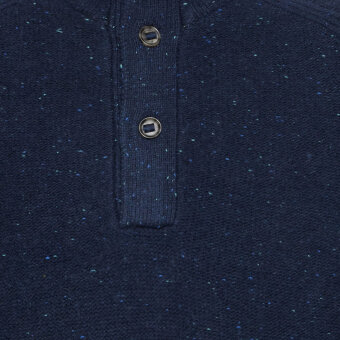 Signal - Signal - Amadeus donegal sweater | Strik Deep Marine Melange