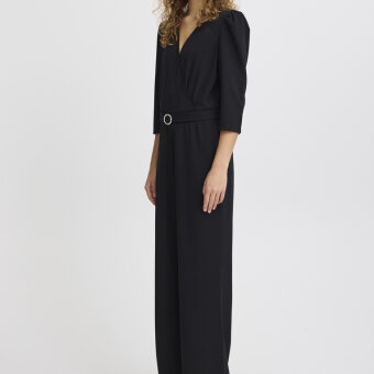 ICHI ( Dame ) - ICHI - IHPABITRA JS5 | JUMPSUIT BLACK