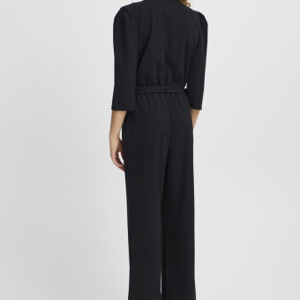 ICHI ( Dame ) - ICHI - IHPABITRA JS5 | JUMPSUIT BLACK
