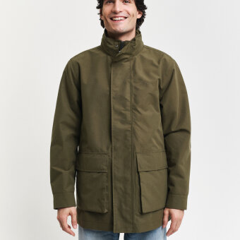 Gant - Gant - Double jacket | Vindjakke Oliven