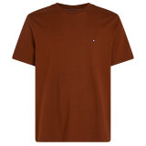 Tommy Hilfiger  - Tommy Hilfiger - TH Essential solid tee | T-shirt Rich Mocha