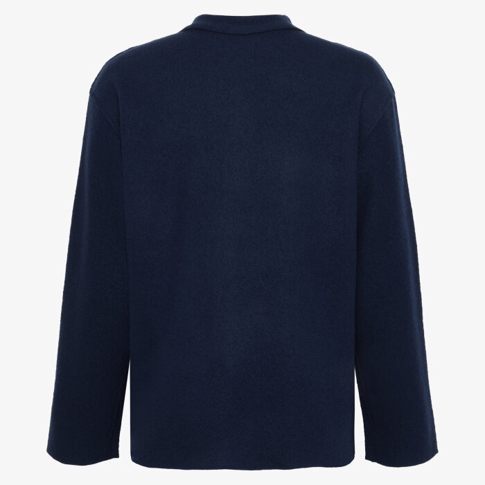 Signal - Signal - Aaron knit | Overshirt Marineblå