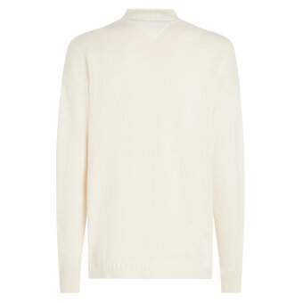Tommy Hilfiger  - Tommy Hilfiger - Fisherman graphic crew | Strik Ivory Petal