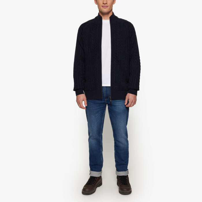 Signal - Signal - Axel windstopper | Cardigan Marineblå