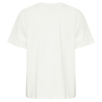 ICHI ( Dame ) - ICHI - IHRUNELA SS25 | T-SHIRT CLOUD DANCER