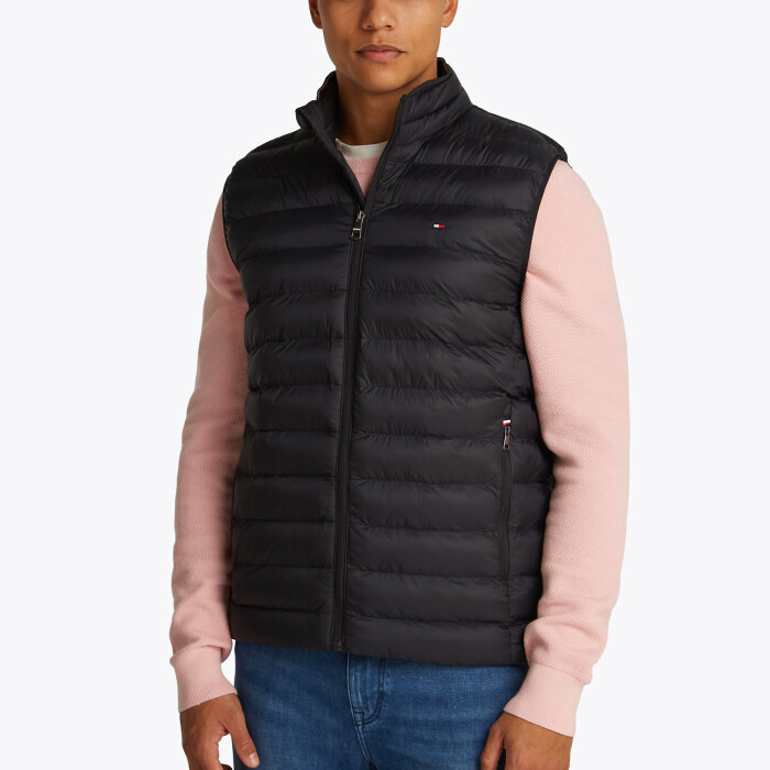 Tommy Hilfiger  - Tommy Hilfiger - Packable vest | Dunvest Sort
