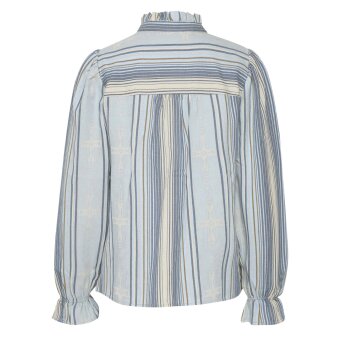 Pulz Jeans ( Dame )  - PULZ - PZTIONA SHIRT | SKJORTE KENTUCKY BLUE