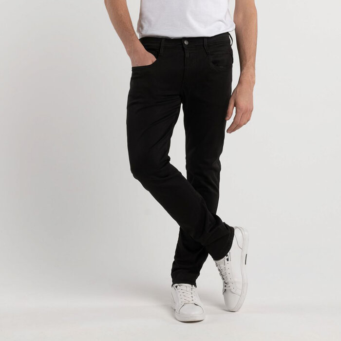 Replay  - Replay - Anbass Hyperflex | Jeans Sort 