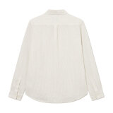 LES DEUX - Les Deux - Kristian linen shirt | Skjorte Ivory Walnut