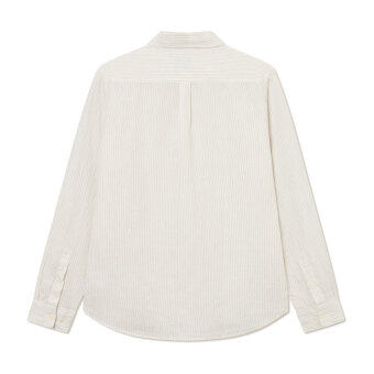 LES DEUX - Les Deux - Kristian linen shirt | Skjorte Ivory Walnut