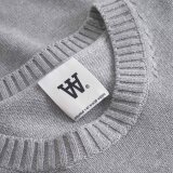 Double A by Wood Wood - Wood Wood - Tay crew neck | Strik Light Melange Double A by Wood Wood - Wood Wood - Tay crew neck | Strik Light Melange