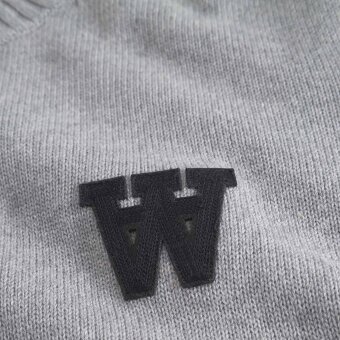 Double A by Wood Wood - Wood Wood - Tay crew neck | Strik Light Melange