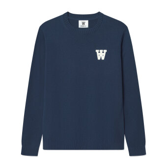 Double A by Wood Wood - Wood Wood Double A - Tay crew neck | Strik Dark Navy