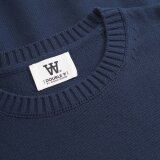 Double A by Wood Wood - Wood Wood - Tay crew neck | Strik Dark Navy