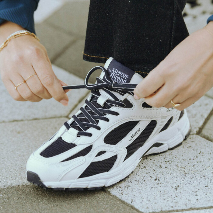 The Mercer - The Mercer - The Re-Run city | Sneaker Navy White