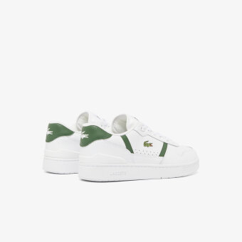 Lacoste - Lacoste - Mens t-clip | Sneakers White Dark Green