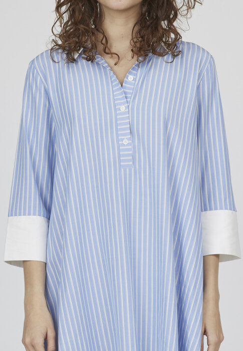 Love&divine ( Dame ) - LOVE&DIVINE - LOVE441-34 | KJOLE BLUE STRIPE