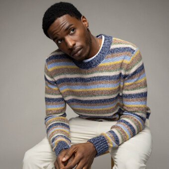 Mos Mosh Gallery - Mos Mosh - Laporte pullover | Strik Multi Stripe