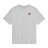 Double A by Wood Wood - Wood Wood - Asa seal |  T-shirt Light Melange