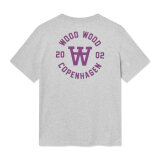 Double A by Wood Wood - Wood Wood - Asa seal |  T-shirt Light Melange